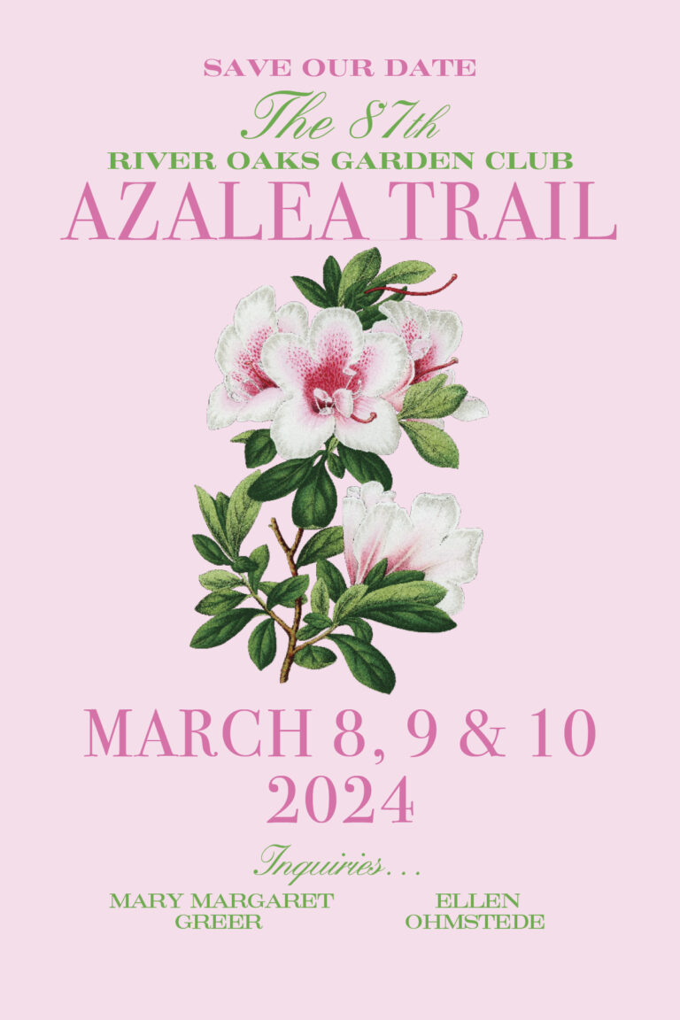 Azalea Trail 2024 River Oaks Garden Club